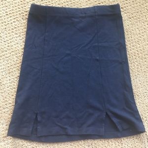 Brandy Melville Black Bodycon Skirt with Slits